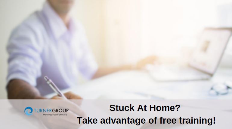 Stuck At Home? Take advantage of free training!